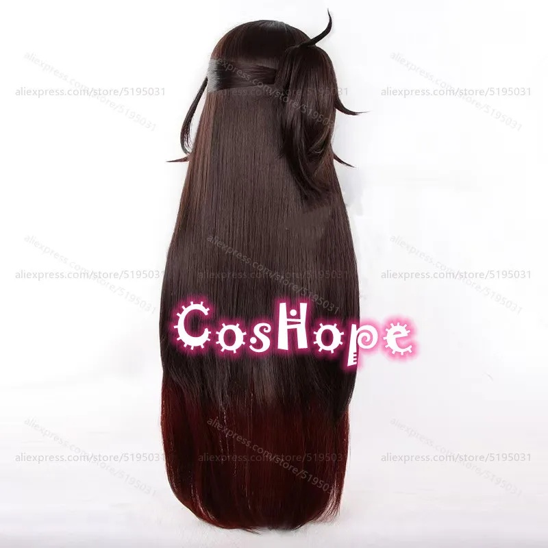Anime Cosplay Red Hair - 5;c'6,g'8\b/HSR Fuga Tingyun 90cm Długie Włosy