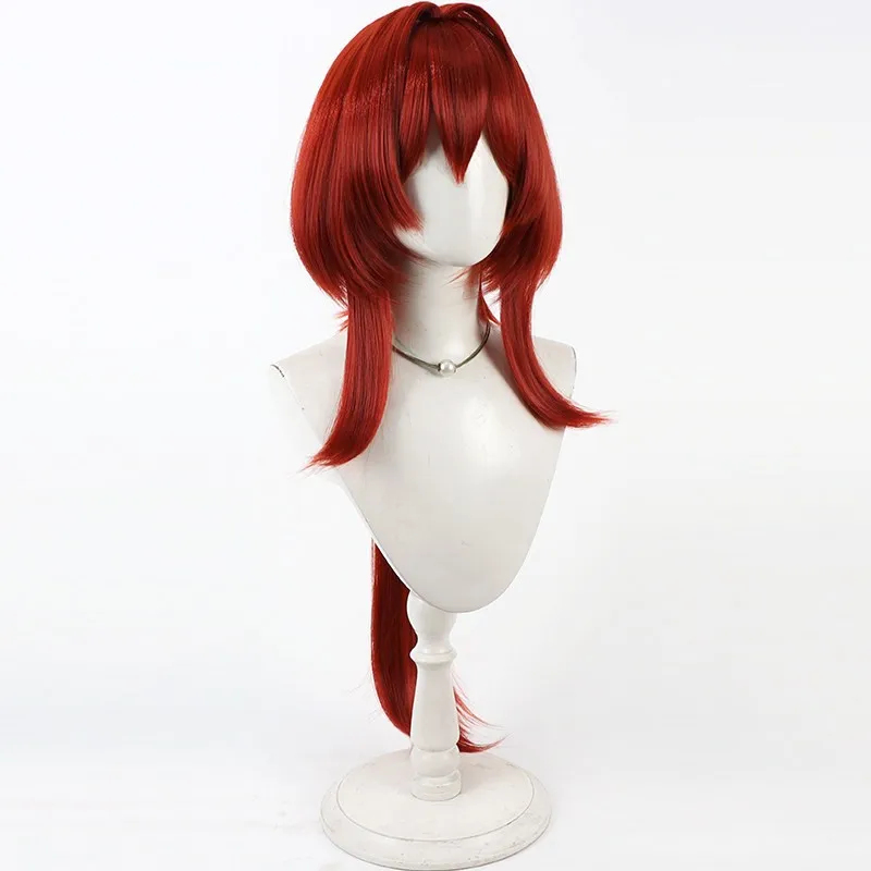 Anime Cosplay Red Hair - Peruka Cosplay KK56Game Arknights: Endfield Laevatain