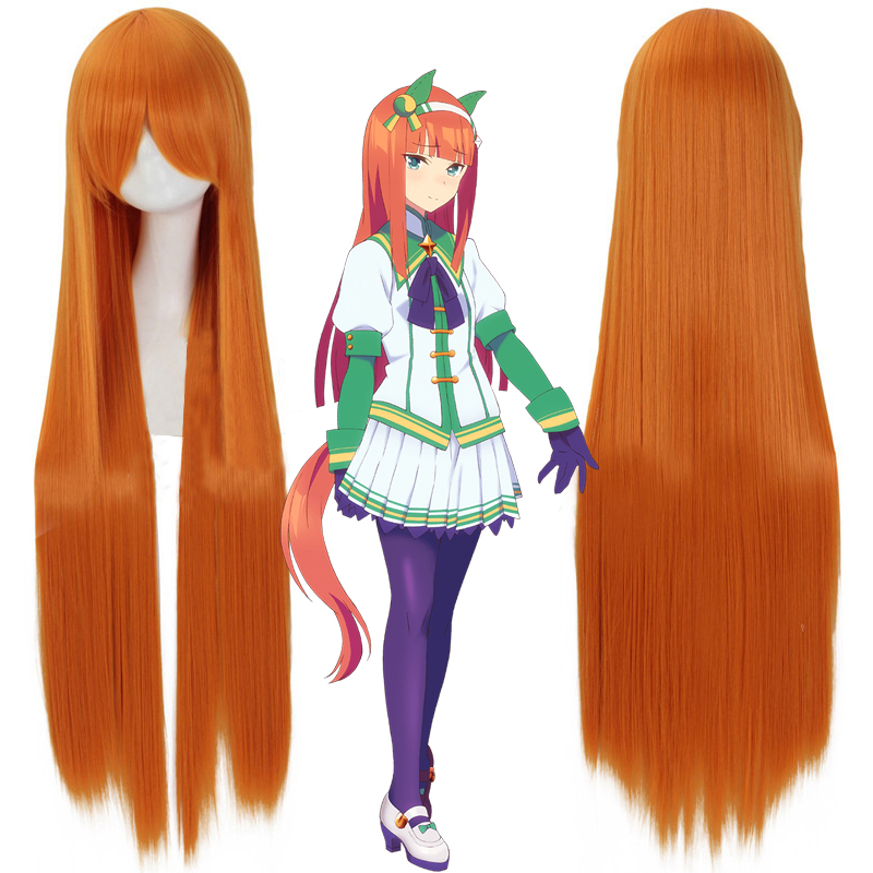 Anime Cosplay Orange Hair - Peruka do cosplayu Pretty Derby Maiden