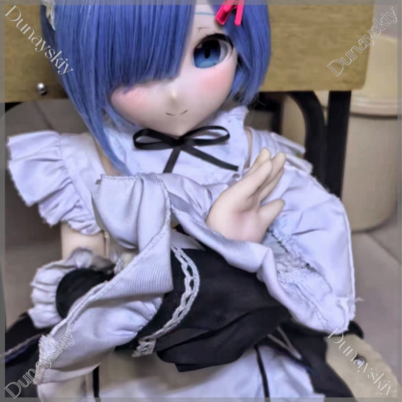 Anime Cosplay Rem - RE0 Rem Ram BJD Pasuje do
