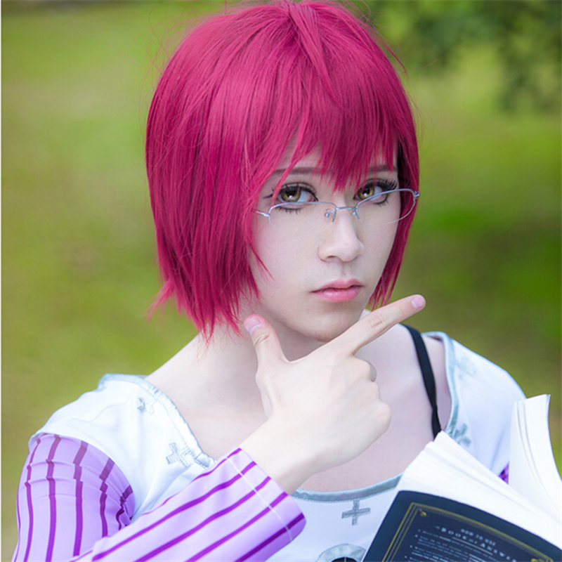 Anime Cosplay Red Hair - Peruka Cosplay Anime Goat's Sin of