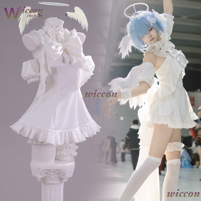 Anime Cosplay Rem - CosRoom Re:0 Ram Rem Czas na