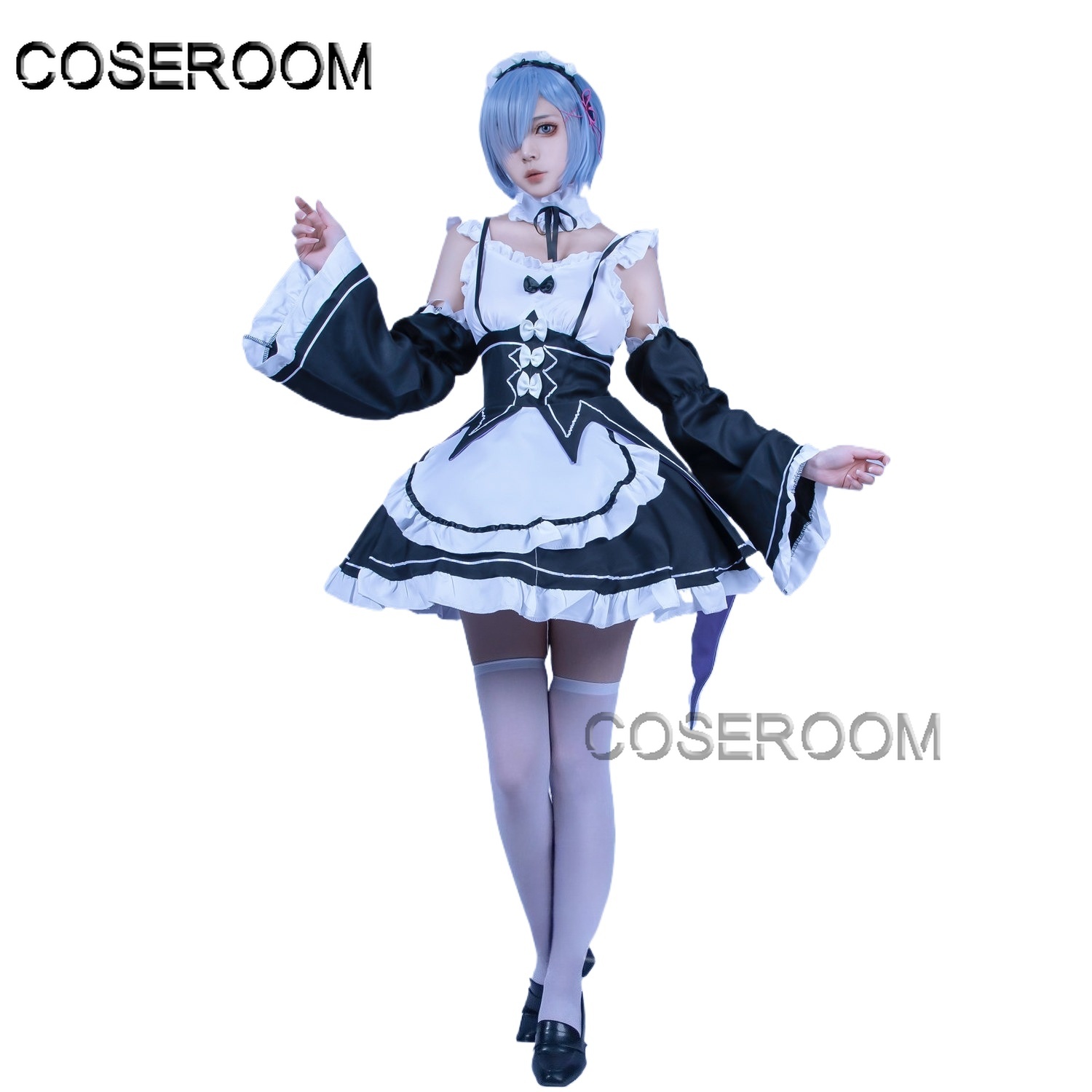 Anime Cosplay Rem - Re:Zero Kara Hajimeru Isekai Seikatsu Kawaii