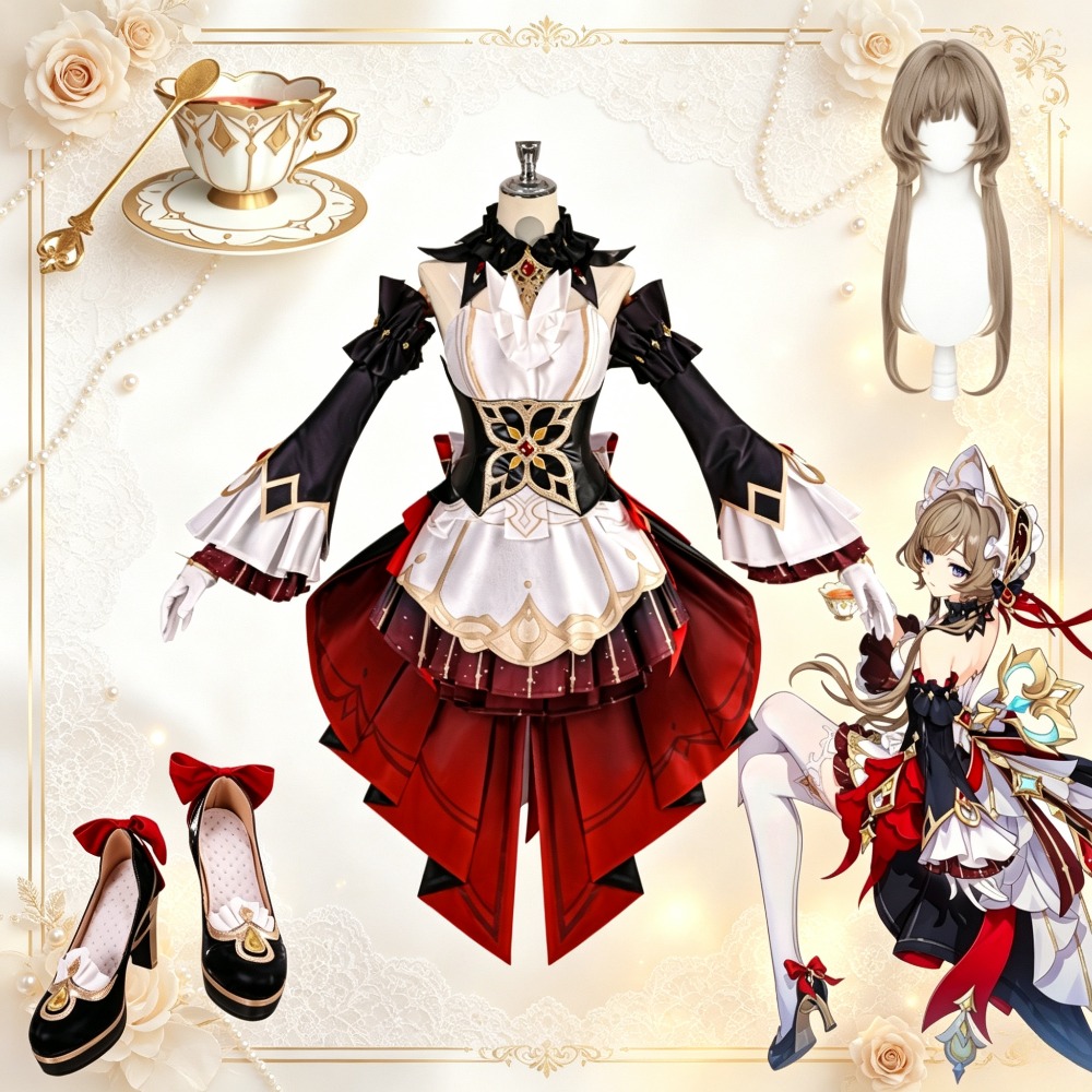 Anime Cosplay Characters - Genshin Impact Sandrone Marionetka Kostium Cosplay