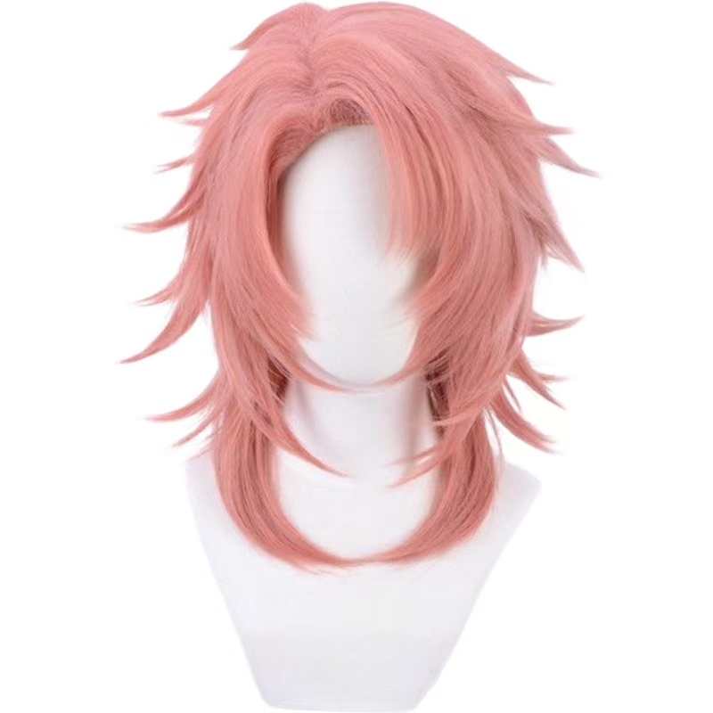 Peruka Cosplay Sabito Różowo-P – Anime Cosplay Orange Hair recenzja i cena