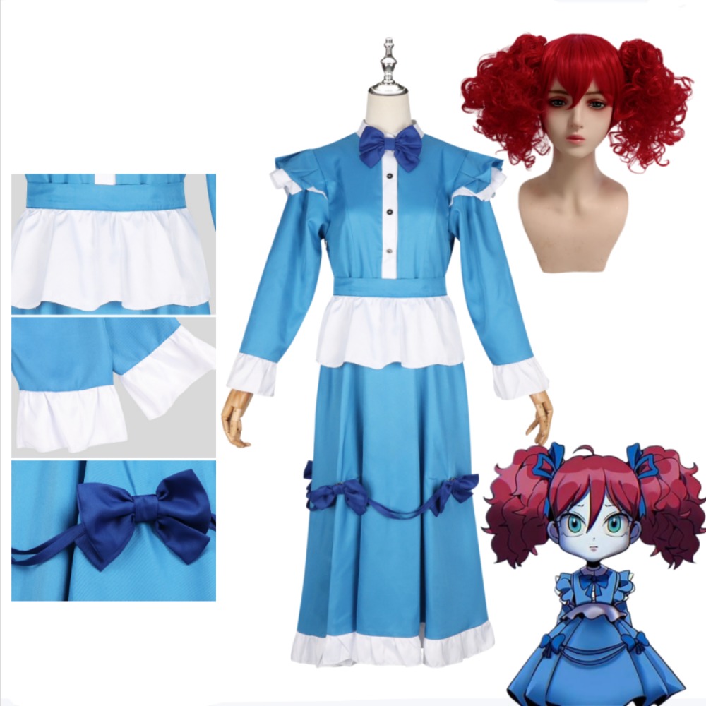 Kostium Cosplay Poppy Red Hair – Anime Cosplay Red Hair recenzja i cena