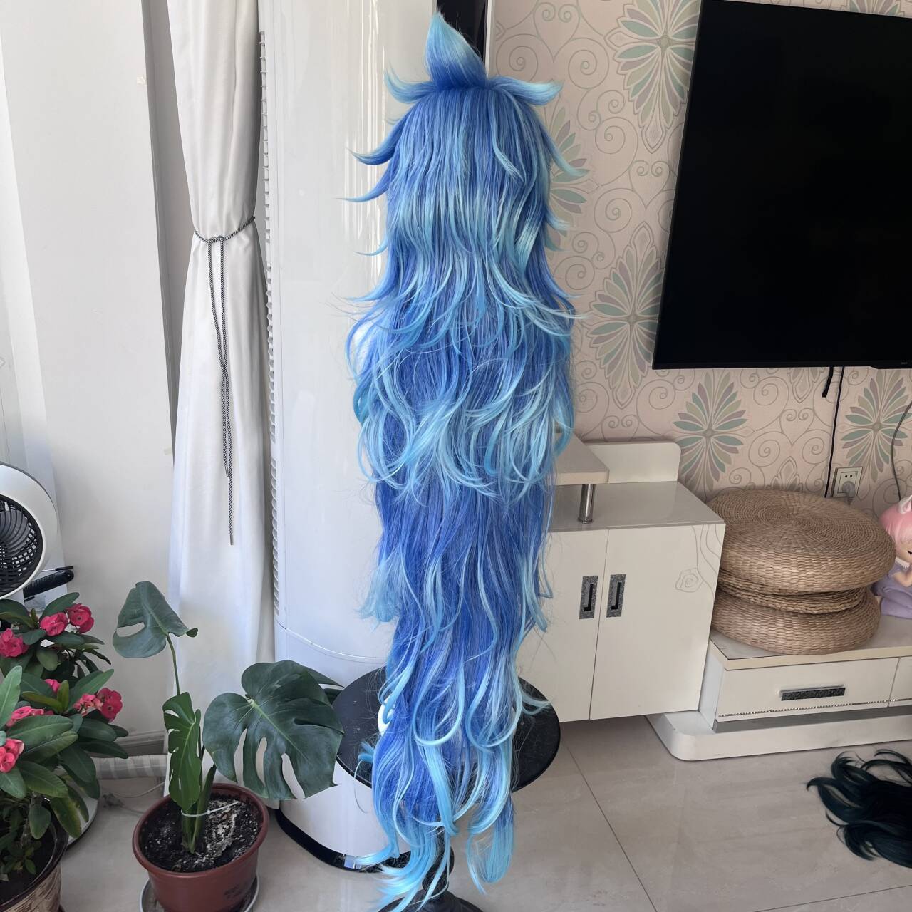 [Peruka Stylizowana] Peruka Co – Anime Cosplay Blue Hair recenzja i cena