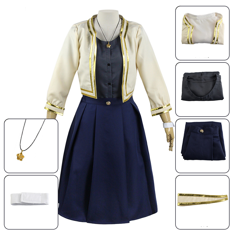 Kostium cosplay Yor Forger z a – Anime Cosplay Blue Hair recenzja i cena