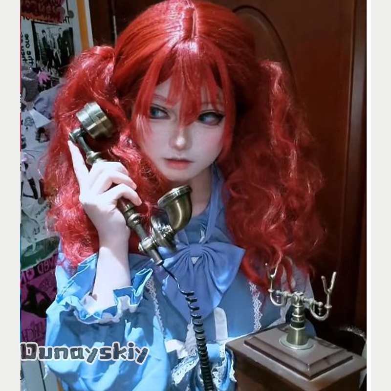 Kostium Cosplay Hemera*/Poppy  – Anime Cosplay Red Hair recenzja i cena