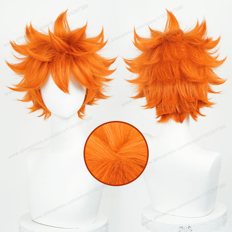 Hinata Shoyo peruka do cosplay – Anime Cosplay Orange Hair recenzja i cena