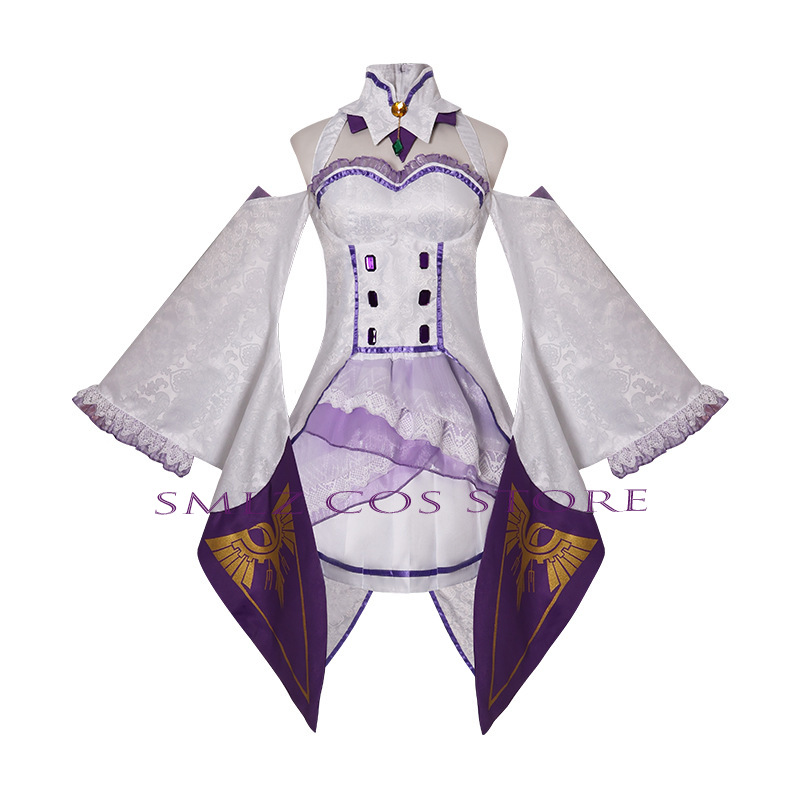 Emilia Cosplay Anime Re:Zero K – Anime Cosplay Girl Costume recenzja i cena