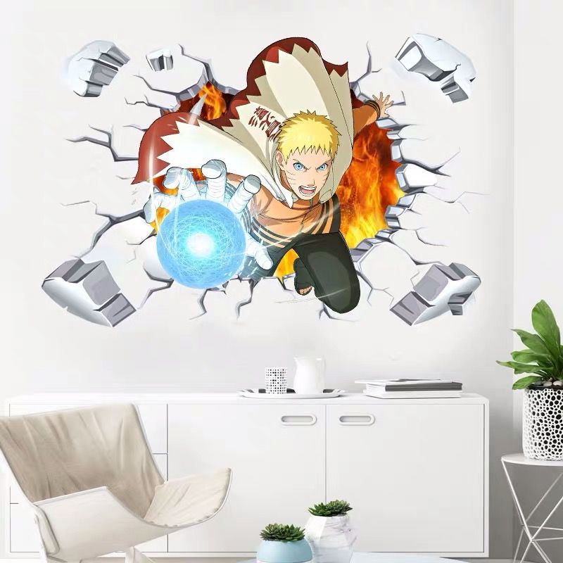 Naruto 3D Stereoskopowa naklej – Anime Cosplay Wallpaper recenzja i cena