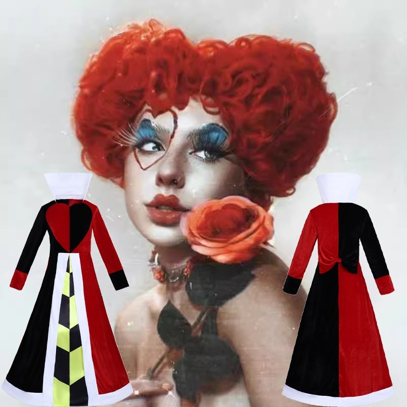 Królowa Anime Czerwone Serce F – Anime Cosplay Red Hair recenzja i cena