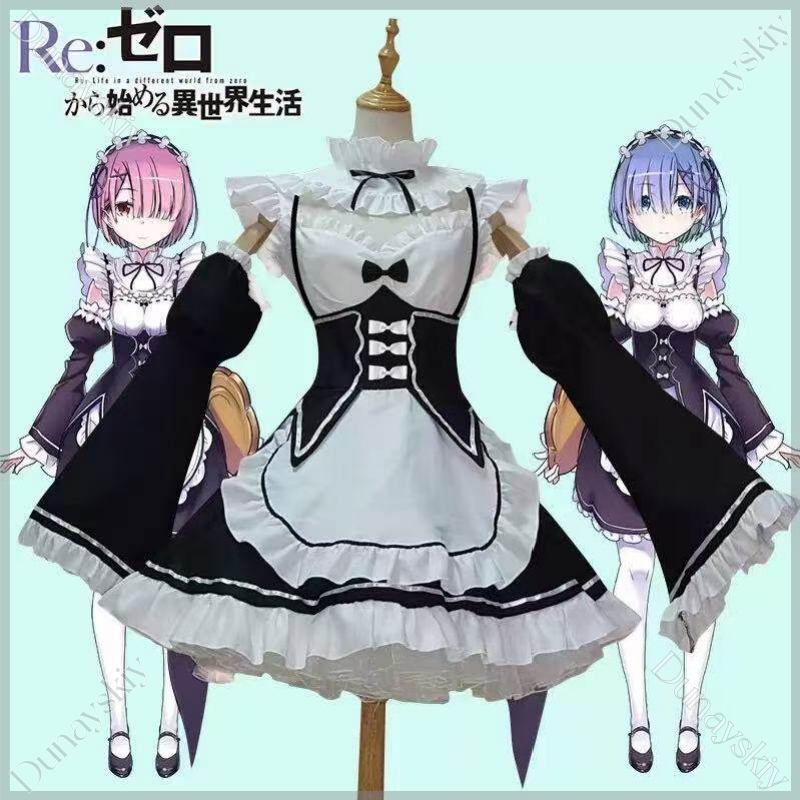 RE0 Rem Ram BJD Pasuje do figu – Anime Cosplay Rem recenzja i cena