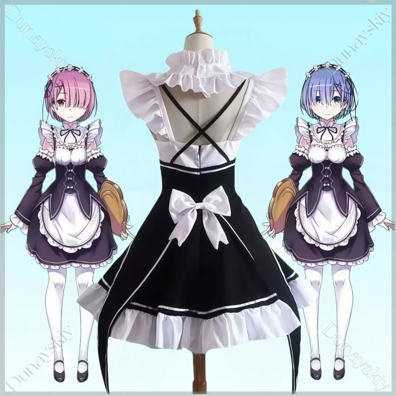 RE0 Rem Ram BJD Pasuje do figu – Anime Cosplay Rem recenzja i cena