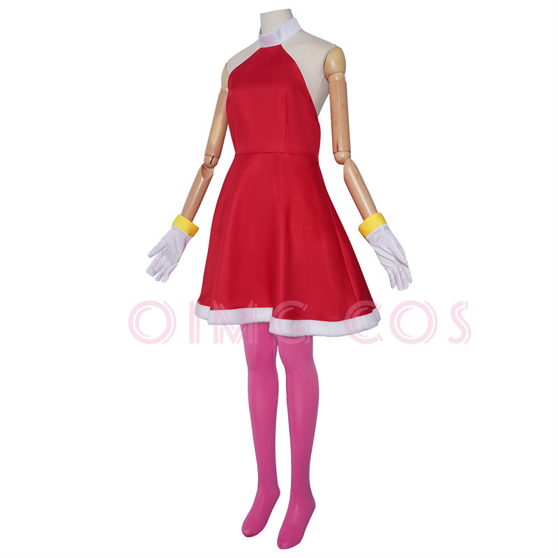 Kostium Cosplay Amy Rose dla d – Anime Cosplay Girl Costume recenzja i cena