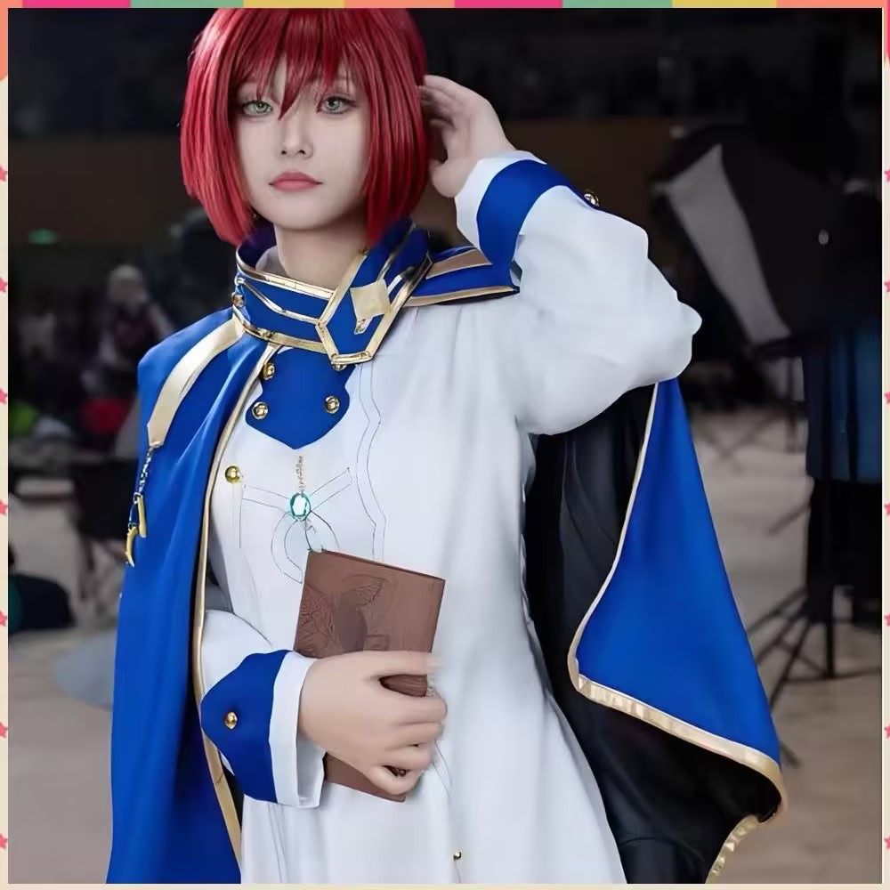 Kostiumy Shirayuki Cosplay Ani – Anime Cosplay Red Hair recenzja i cena
