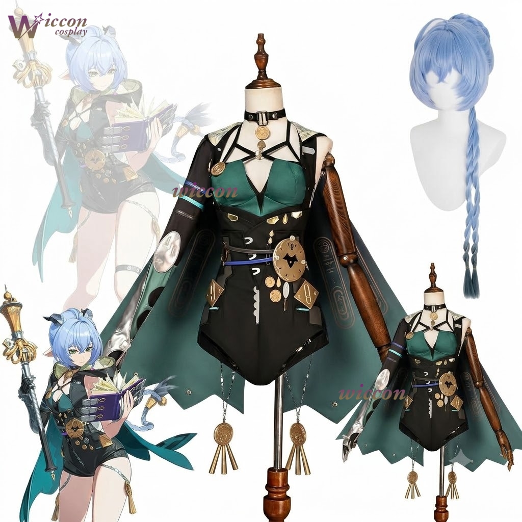 Zenless Zone Zero Lucia Elowen – Anime Cosplay Blue Hair recenzja i cena