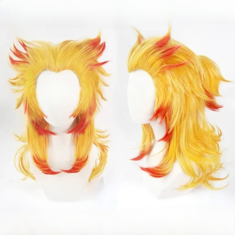 Peruka Rengoku Kyoujurou Kimet – Anime Cosplay Red Hair recenzja i cena