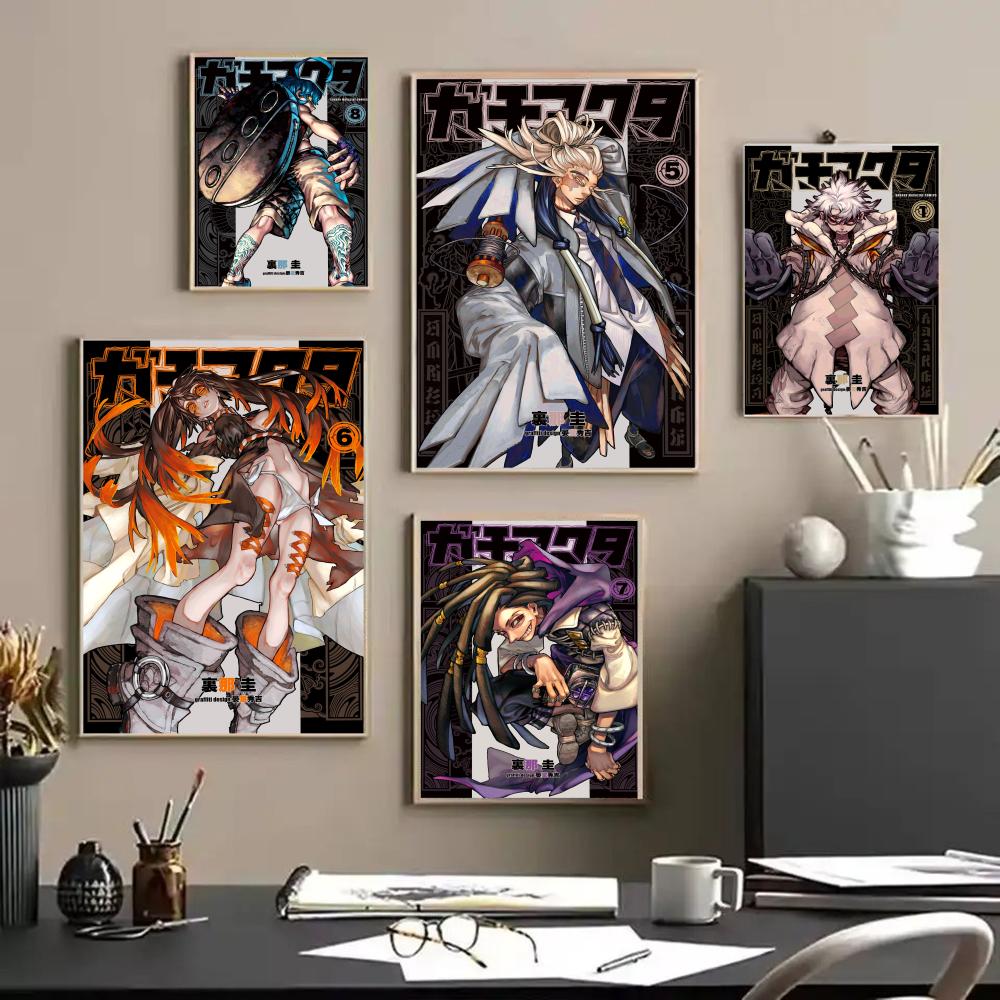 Anime G-GACHIAKUTA Plakaty Nak – Anime Cosplay Wallpaper recenzja i cena
