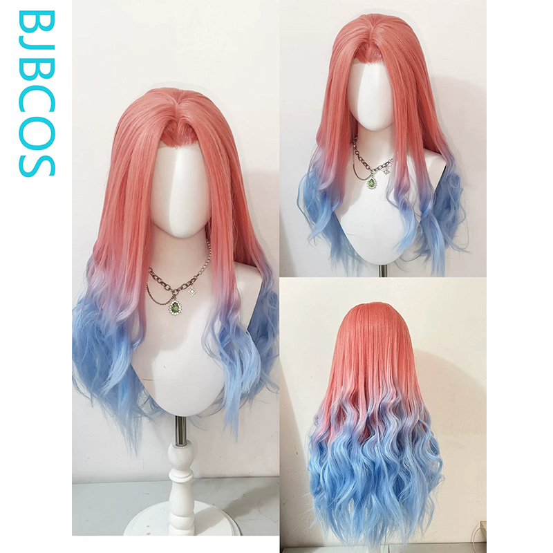 Stylizowana peruka ‌ Peruka co – Anime Cosplay Blue Hair recenzja i cena