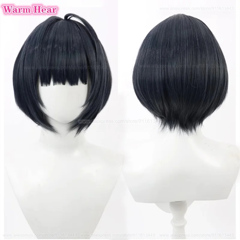 f,5.g'6\j/8,Peruka do cosplayu – Anime Cosplay Blue Hair recenzja i cena