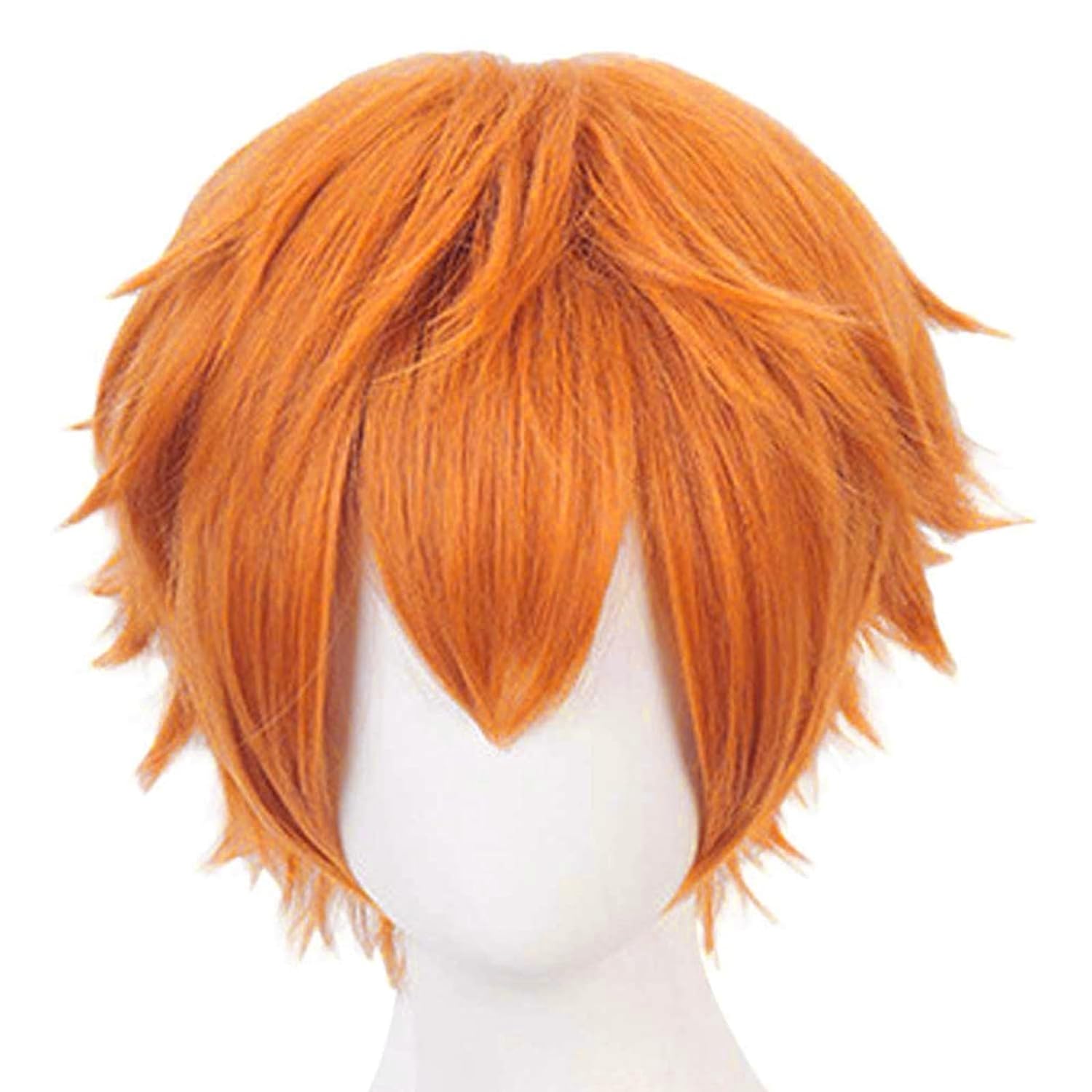 Krótka pomarańczowa peruka dla – Anime Cosplay Orange Hair recenzja i cena