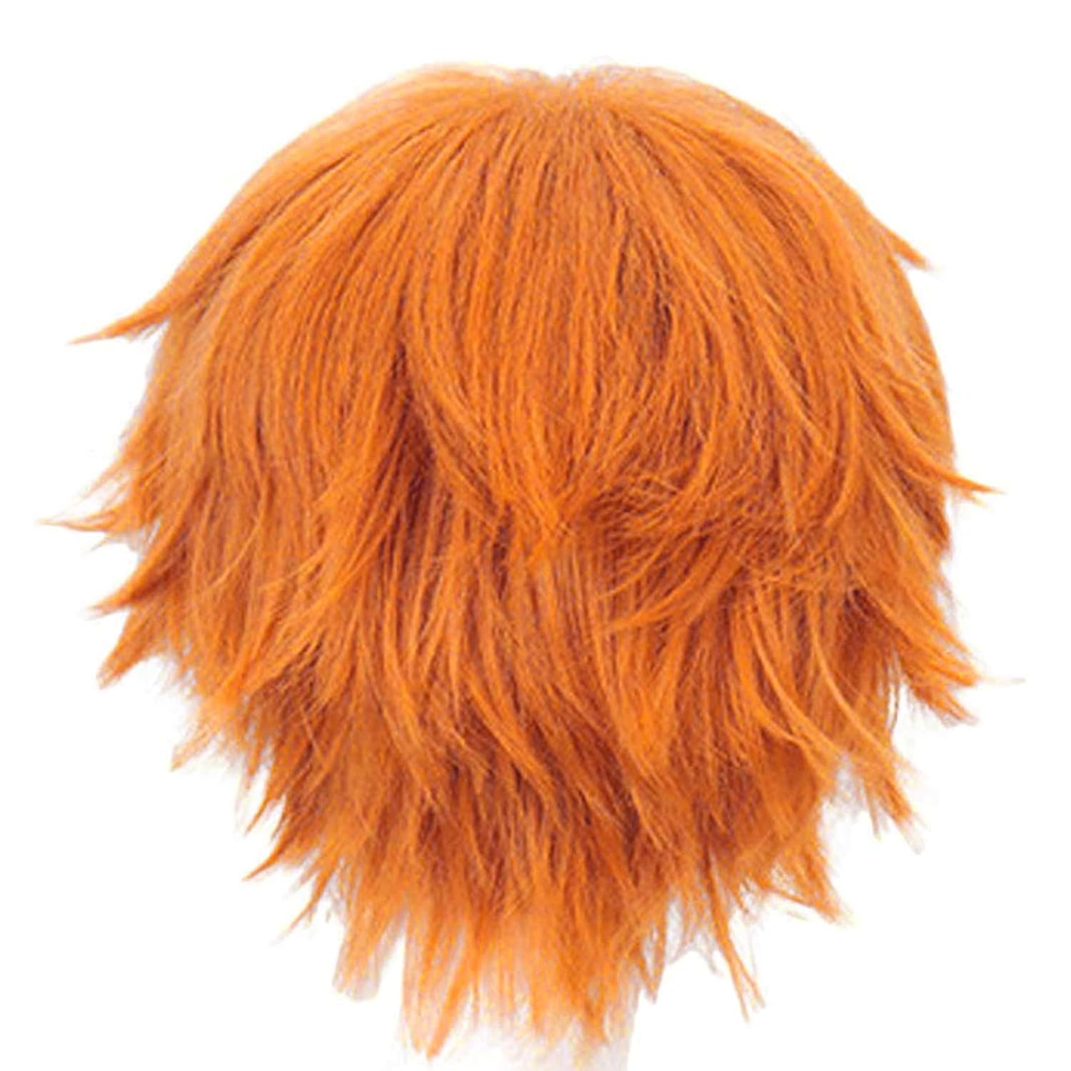 Krótka pomarańczowa peruka dla – Anime Cosplay Orange Hair recenzja i cena