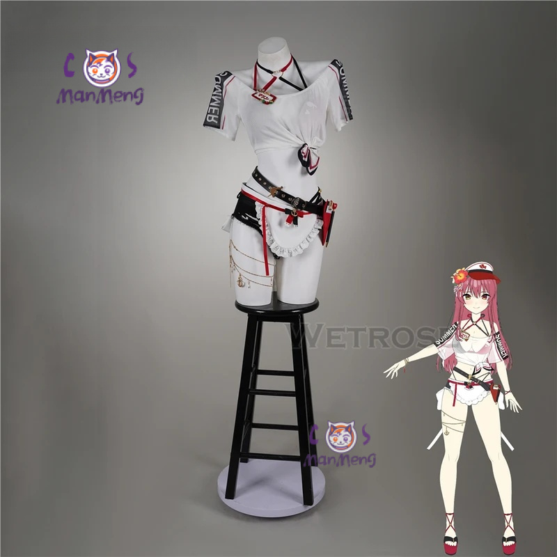 Anime Hololive Vtuber Houshou  – Anime Marin Cosplay recenzja i cena