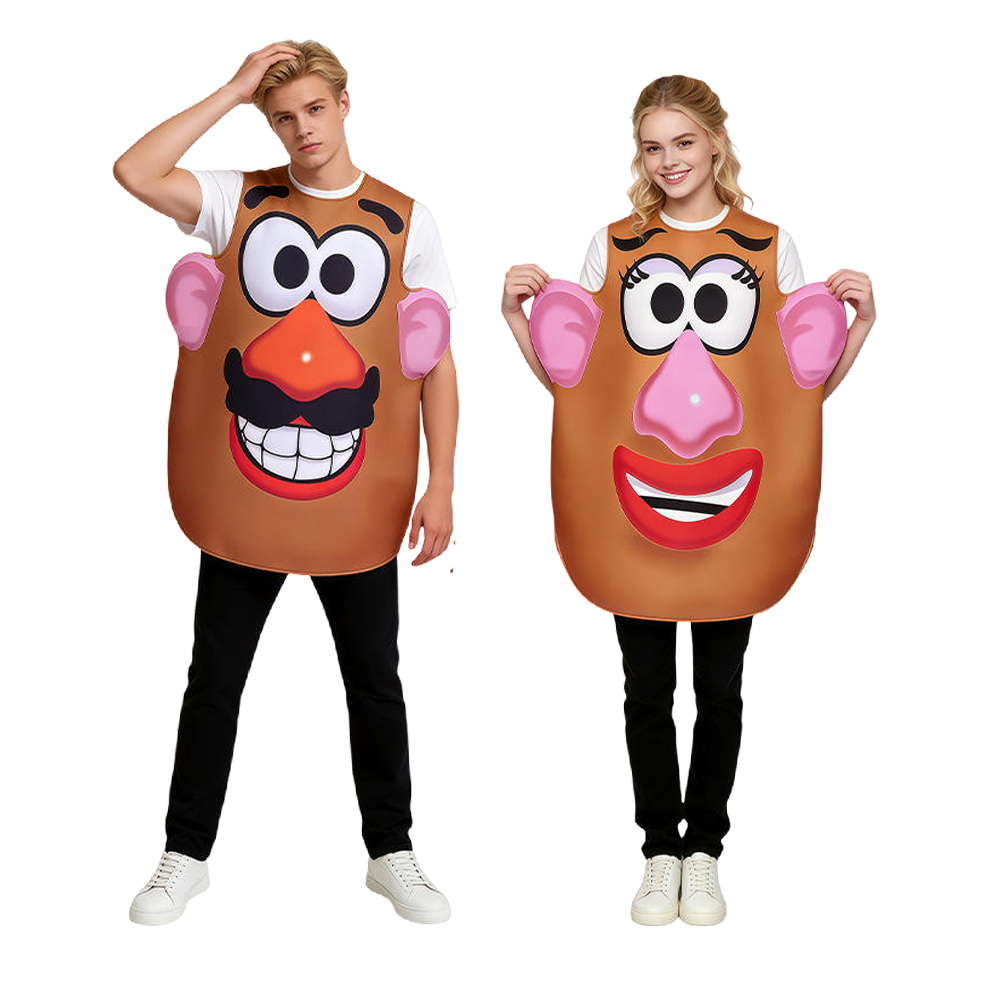 Kostiumy „Potato Head” dla pan – Anime Cosplay For Couples recenzja i cena