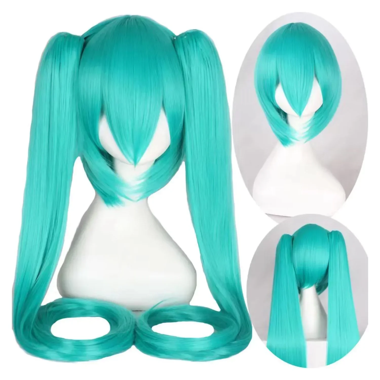 Peruka do cosplayu Miku 2026,  – Anime Cosplay Blue Hair recenzja i cena