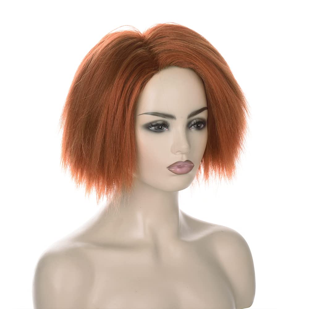 Krótka pomarańczowo-brązowa pe – Anime Cosplay Orange Hair recenzja i cena