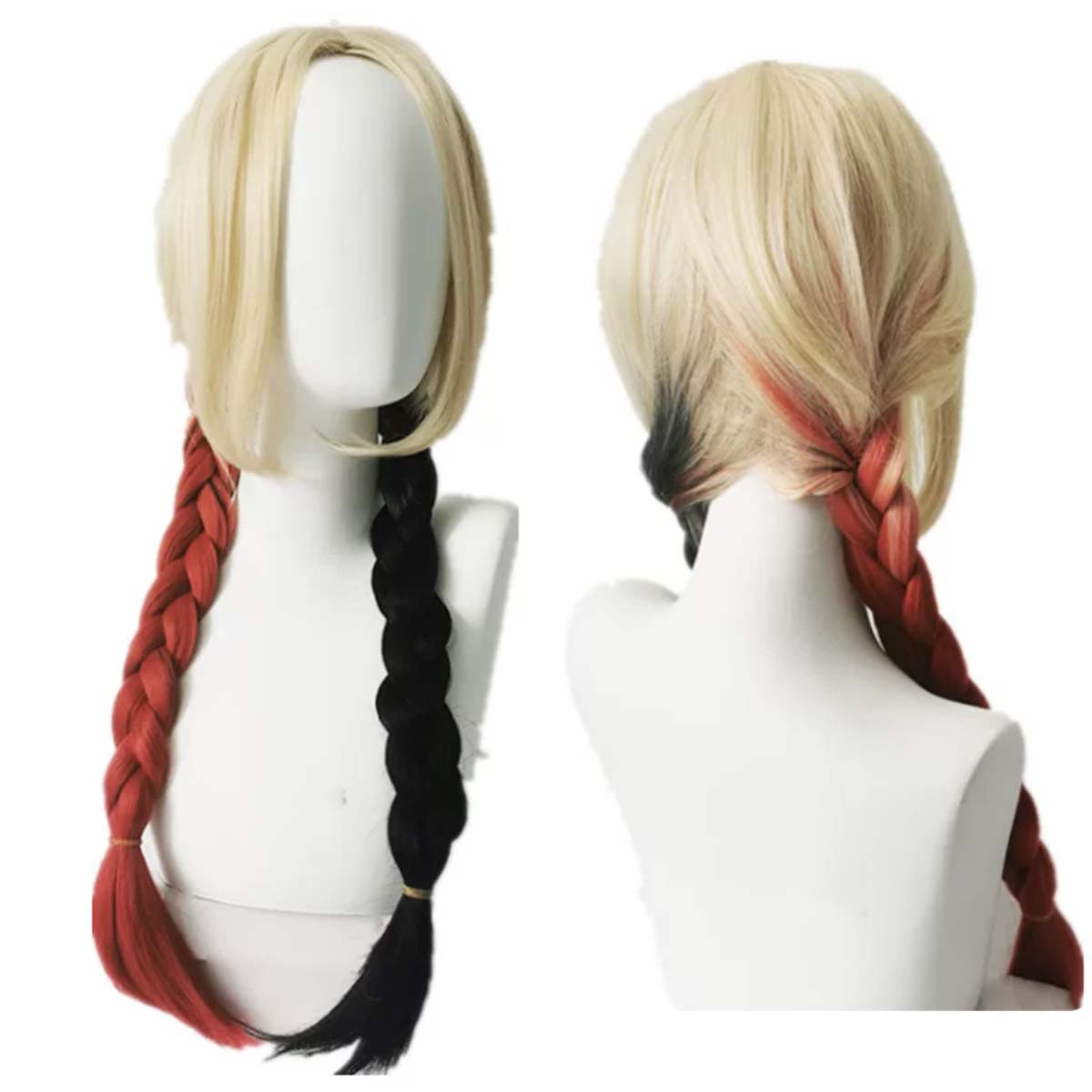 Peruka cosplayowa dla kobiet Q – Anime Cosplay Red Hair recenzja i cena
