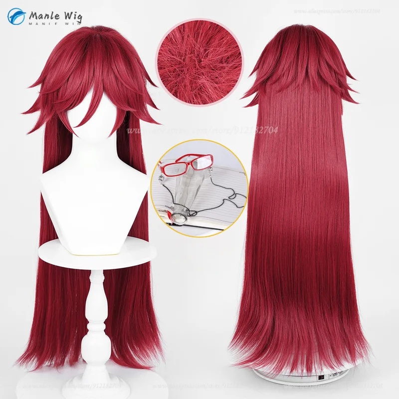 z;3,d'5,g\7/Grelle Sutcliff An – Anime Cosplay Red Hair recenzja i cena