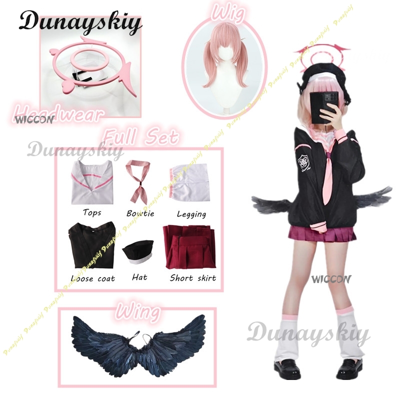 Kostium Cosplay Blue Archive S – Anime Cosplay Outfit Girl recenzja i cena