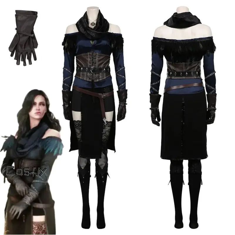 Yennefer Cosplay Fantazja Kost – Anime Cosplay Outfit Girl recenzja i cena