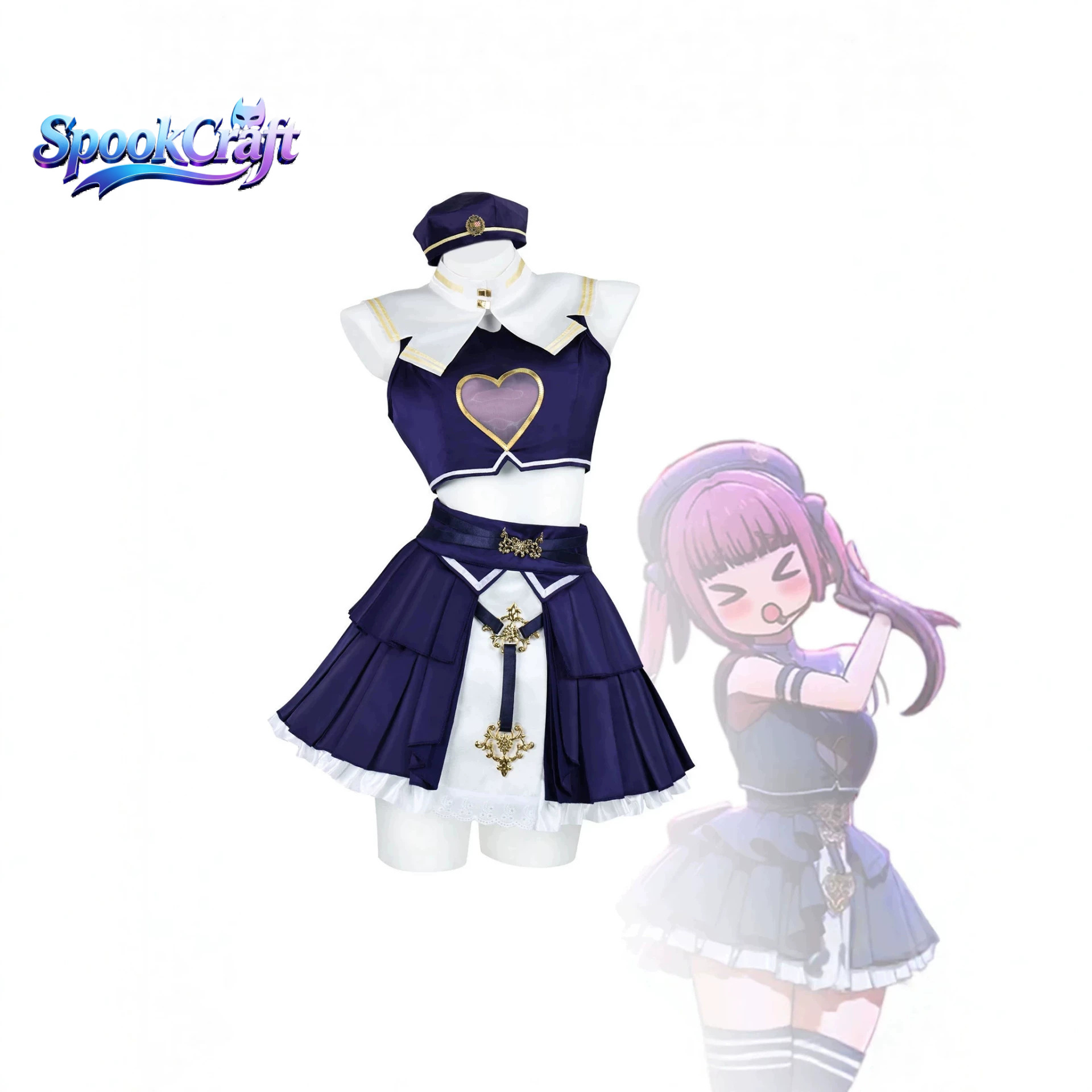 Kostium Houshou Marine do cosp – Anime Marin Cosplay recenzja i cena