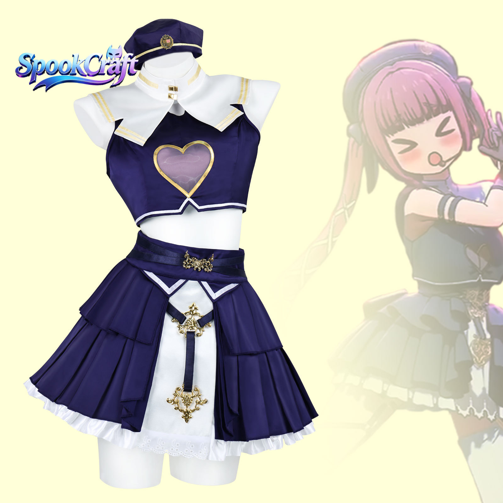 Kostium Houshou Marine do cosp – Anime Marin Cosplay recenzja i cena