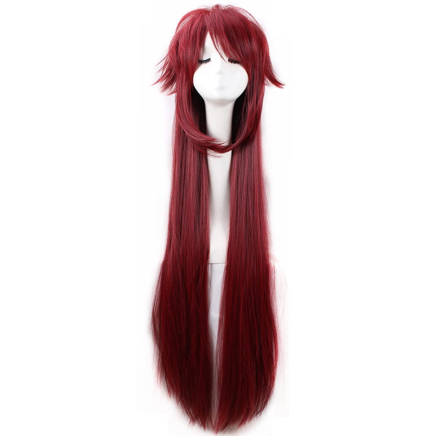 Peruka do cosplayu Rias Gremor – Anime Cosplay Red Hair recenzja i cena