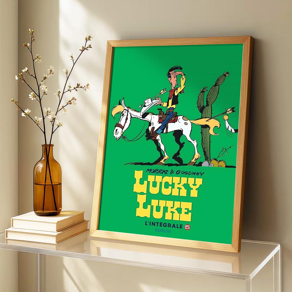 Plakat anime L-lucky Luke HD,  – Anime Cosplay Wallpaper recenzja i cena