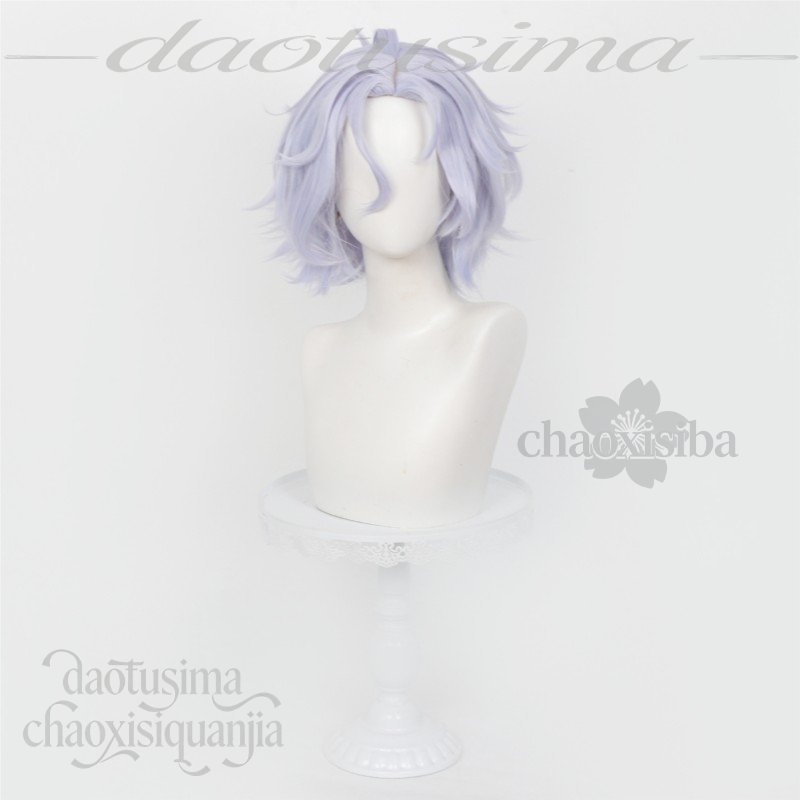 Anime, gra Genshin Impact, kos – Anime Cosplay Blue Hair recenzja i cena