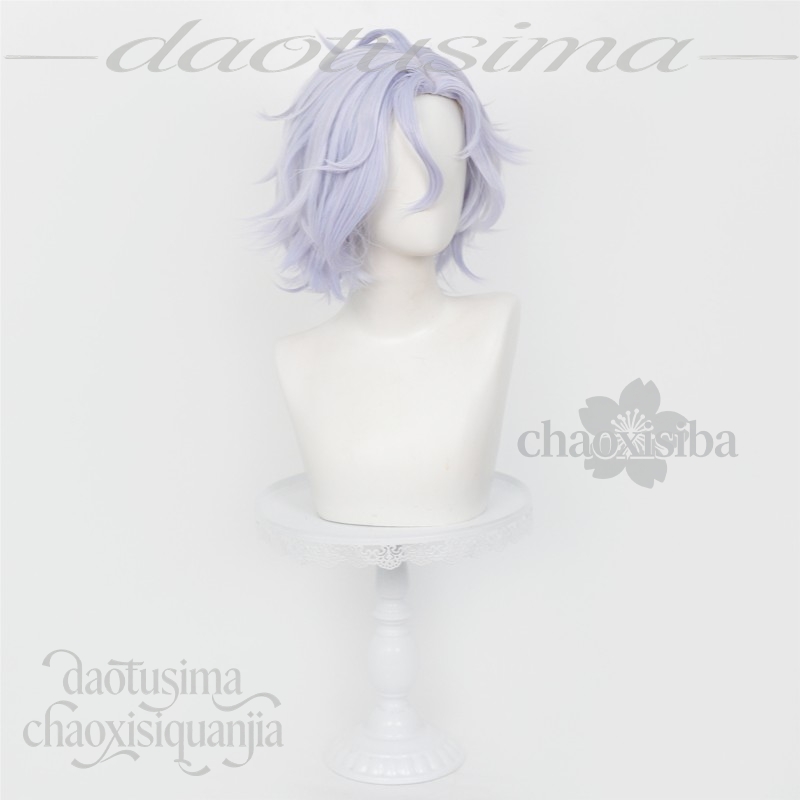 Anime, gra Genshin Impact, kos – Anime Cosplay Blue Hair recenzja i cena