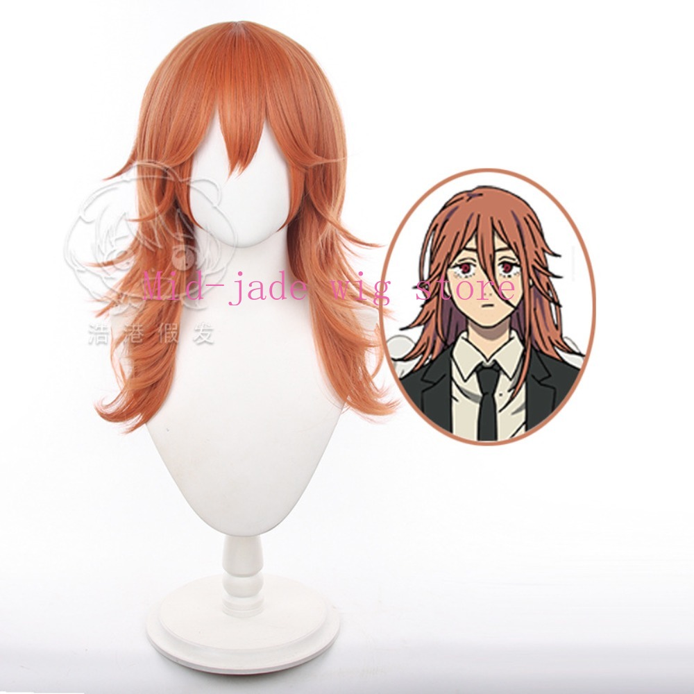 Peruka do cosplayu anioła z an – Anime Cosplay Orange Hair recenzja i cena