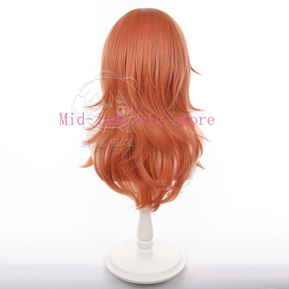 Peruka do cosplayu anioła z an – Anime Cosplay Orange Hair recenzja i cena