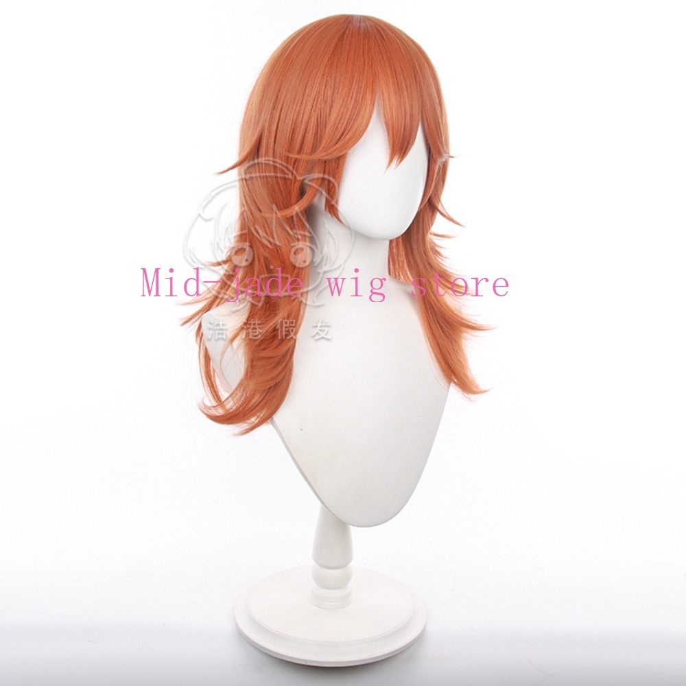 Peruka do cosplayu anioła z an – Anime Cosplay Orange Hair recenzja i cena