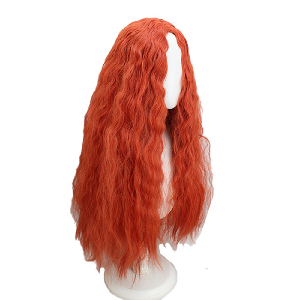 Peruka do cosplayu Malenia, po – Anime Cosplay Orange Hair recenzja i cena