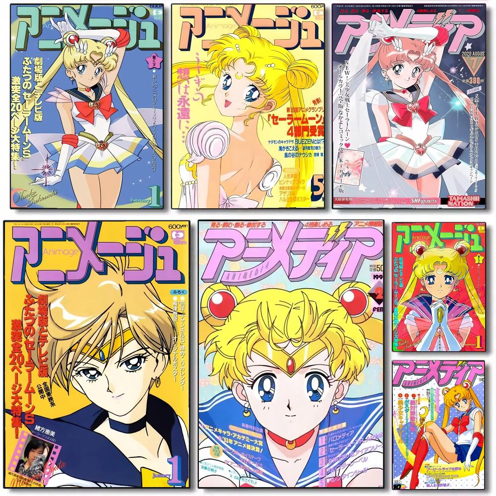 Anime S-Sailor Moon Plakat Dek – Anime Cosplay Wallpaper recenzja i cena